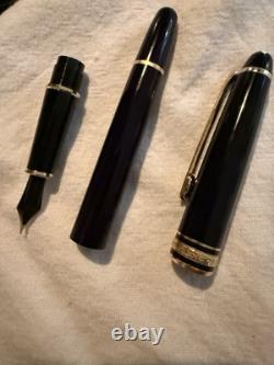 Vintage MONT BLANC Meisterstuck FOUNTAIN PEN 585 14k 4810 Black