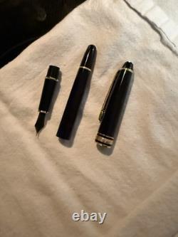 Vintage MONT BLANC Meisterstuck FOUNTAIN PEN 585 14k 4810 Black