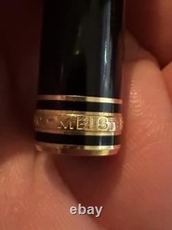 Vintage MONT BLANC Meisterstuck FOUNTAIN PEN 585 14k 4810 Black