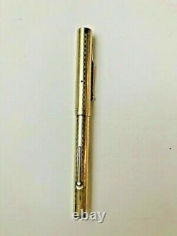 Vintage Mabie Todd Swan 14K Solid Gold Fountain Pen JAN 14K 1915 with Todd nib
