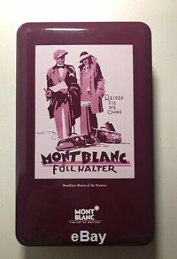 Vintage Mont Blanc Classic 13100 Black 14K 585 Gold B Nib Fountain Pen
