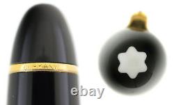 Vintage MontBlanc Meisterstuck 149 Fountain Pen 14K Nib 4810 Black & Gold Trim