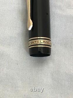 Vintage Montblanc 136 Fountain Pen, 14C Fine Nib-VG condition