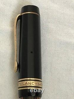 Vintage Montblanc 136 Fountain Pen, 14C Fine Nib-VG condition