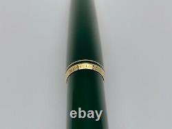 Vintage Montblanc 221 Fountain Pen in Dark Green Color