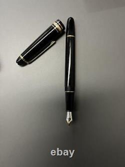 Vintage Montblanc Fountain Pen Meisterstuck 146 14k 585 Near Mint