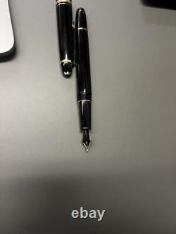 Vintage Montblanc Fountain Pen Meisterstuck 146 14k 585 Near Mint