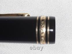 Vintage Montblanc Meisterstuck 4819 Fountain Pen 14k Gold 585 NEVER USED WCASE