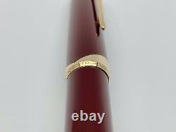 Vintage Montblanc Meisterstuck No. 14 Fountain Pen In Bordeaux Color 001