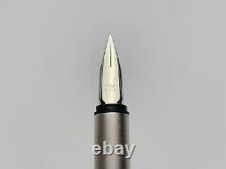 Vintage Montblanc S-Line Rose Silver No. 2122 Fountain Pen