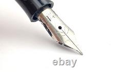 Vintage Osmia Supra 74 Fountain Pen In Cream And Black Web Medium Nib For Parts