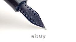Vintage Osmia Supra 74 Fountain Pen In Cream And Black Web Medium Nib For Parts