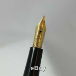Vintage PARKER 33 Fountain Pen Eyedropper Filigree Overlay #2 nib Minty