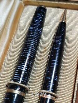 Vintage PARKER VACUMATIC Fountain Pen Pencil SET