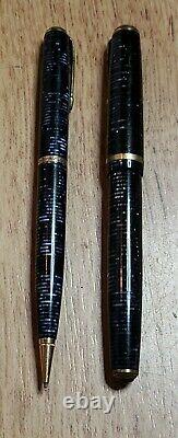 Vintage PARKER VACUMATIC Fountain Pen Pencil SET