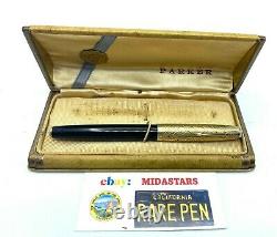 Vintage RARE First Year PARKER 51 Fountain pen 14K Solid Gold Prototype Cap