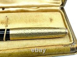 Vintage RARE First Year PARKER 51 Fountain pen 14K Solid Gold Prototype Cap