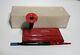 Vintage Red & Black Plastic Bakelite Redipoint Fountain Pen Holder Original Box