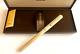 Vintage Rare Dunhill Brushed Finish Sterling Silver 14k 585 Nib Fountain Pen