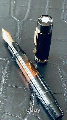 Vintage & Rare Montblanc Meisterstück L139G Long Window Fountain Pen 14C nib