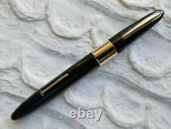 Vintage Sheaffer Balance Autograph 14k Gold Clip/Cap Band Fountain Pen RESTORED