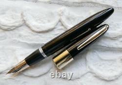Vintage Sheaffer Balance Autograph 14k Gold Clip/Cap Band Fountain Pen RESTORED