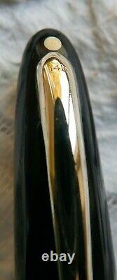 Vintage Sheaffer Balance Autograph 14k Gold Clip/Cap Band Fountain Pen RESTORED