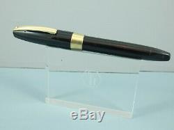 Vintage Sheaffer Snorkel PFM III Black Fountain Pen, GT, c1959, Boxed Ex Cond