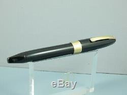 Vintage Sheaffer Snorkel PFM III Black Fountain Pen, GT, c1959, Boxed Ex Cond