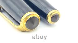 Vintage Summit S175 Fountain Pen In Black Semi Flexible 14k Medium Nib England