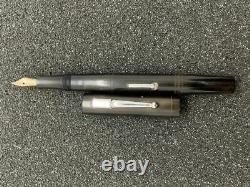 Vintage Swan Jackdaw Self Filling Hard Rubber Fountain Pen F Flex