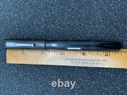 Vintage Swan Jackdaw Self Filling Hard Rubber Fountain Pen F Flex