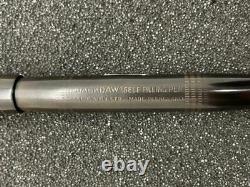 Vintage Swan Jackdaw Self Filling Hard Rubber Fountain Pen F Flex