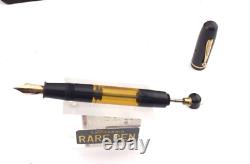 Vintage VACUUM-FIL by Sheaffer OS Fountain Pen Black Celluloid MINT or UNUSED