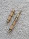 Vintage Wahl Eversharp Gold Chased Black Rings Fountain Pen, Unrestored, 14k Nib