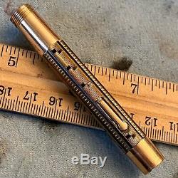 Vintage Wahl Eversharp Lakeside Fountain Pen Pencil Set Gold Filled Black Enamel