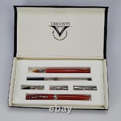 Visconti Art of Writing Orange Fountain Pen Calligraphy Dipping Set (72000OR)