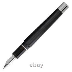 Visconti Fountain Pen Voyager 2020 MOP Resin, Black Star, Fine Nib KP33-01-FPF