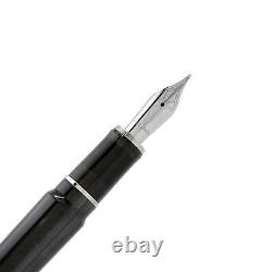 Visconti Fountain Pen Voyager 2020 MOP Resin, Black Star, Fine Nib KP33-01-FPF