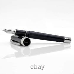 Visconti Fountain Pen Voyager 2020 MOP Resin, Black Star, Fine Nib KP33-01-FPF