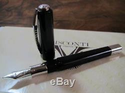 Visconti Opera Black Wall St Prototype fountain pen Fine 14kt Au nib MIB