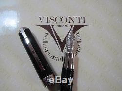 Visconti Opera Black Wall St Prototype fountain pen Fine 14kt Au nib MIB