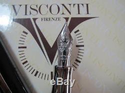 Visconti Opera Black Wall St Prototype fountain pen Fine 14kt Au nib MIB