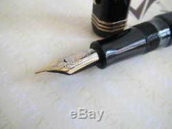 Visconti Opera Master Australis black LE Fountain pen 23kt Pd F nib MIB