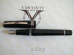 Visconti Opera Master Australis black LE Fountain pen 23kt Pd F nib MIB