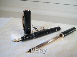 Visconti Opera Master Australis black LE Fountain pen 23kt Pd F nib MIB