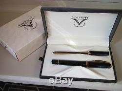 Visconti Opera Master Australis black LE Fountain pen 23kt Pd F nib MIB