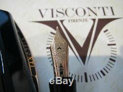 Visconti Opera Master Australis black LE Fountain pen 23kt Pd F nib MIB