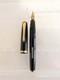 Vtg Ebonite Gt Pilot Lever Fountain Pen 14k F Flex Nib For Restore