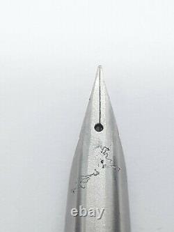 Vtg steel Pilot 701 Myu Murex short Fountain Pen ef f nib early 1971 model